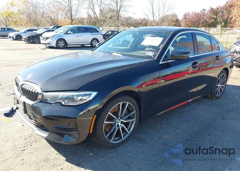 2020 BMW 3 Series 330I xDrive z USA, uszkodzony, nr VIN 3MW5R7J03L8B14746
